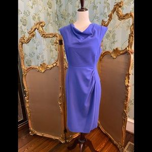 LK Bennett Violet Dress; Fully Lined; Size 8